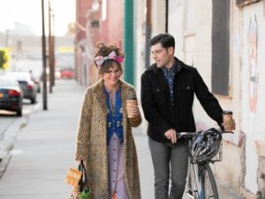 Hello, My Name Is Doris, Sally Field with art director Max Greenfield